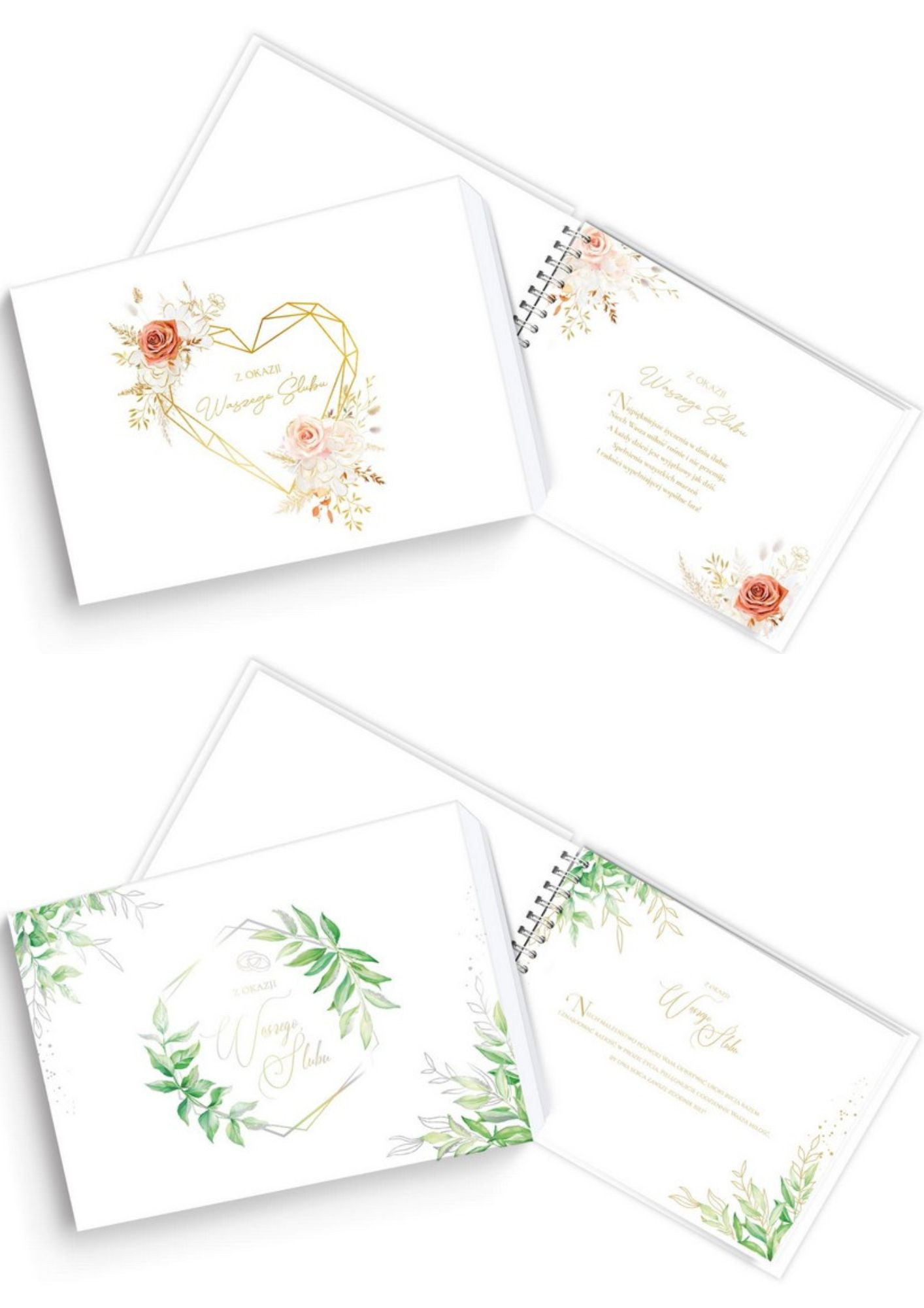 Album na zdjęcia ślub Kartki z Kotkiem mix